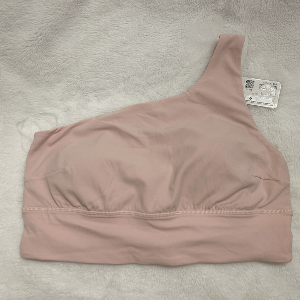NWT Lululemon Athletica one shoulder sports bra. Size 12 C/D. Align asymmetrical - Picture 1 of 11